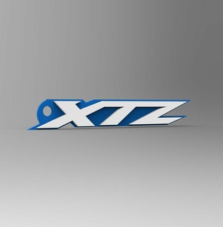 xtz clé bague porte clés moto 3d print model - Mito3D