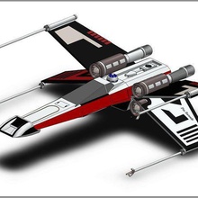 x-wing star wars various toy skywalker starwars luc y-wing dark vador 3d print model - Mito3D