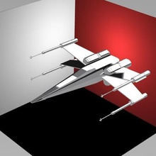 x-wing varios luke skywalker futuro la nave espacial star wars 3d print model - Mito3D