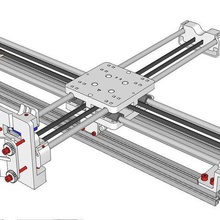 xy-plotter tool Werkzeugmaschinen 3d print model - Mito3D
