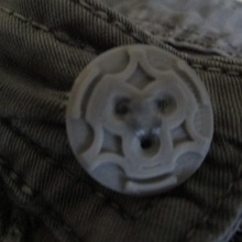xyz botão 3d lascars papéis jeans 3d print model - Mito3D