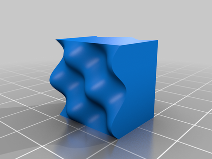 xyz étalonnage cube empilable 3d impression tests 3d print model - Mito3D