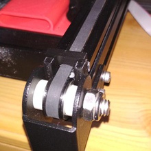 y-axis belt tension adjustment wedge original mounting various tensioner y axis ender 3 creality 3d print model - Mito3D