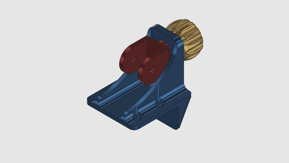 y-axis belt tensioner alfawise u20+ Tools u20 3d_printer_parts 3d print model - Mito3D