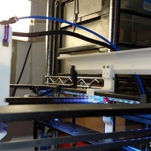 y axis Hotend cabo suporte CORECEP duende sahpphirepro ferramenta 3dprinter 3d impressora partes autodesk fusão 360 coreception 300 criatividade fusion360 madewithfusion360 sainsmart 3d print model - Mito3D