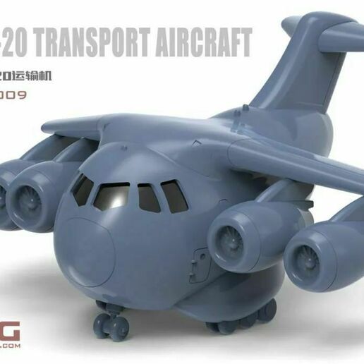 y20 air craft toy china force 3D print model - Mito3D