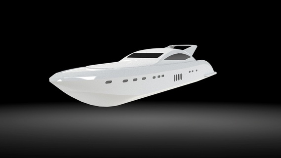 yacht mangouste 108 2006 architecture 3d print model - Mito3D
