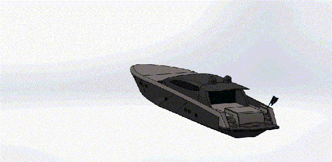 yacht - otam 80ht 2022 architecture 3d print model - Mito3D