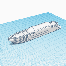 yacht bateau divers lac de l'océan la mer yot 3d print model - Mito3D