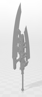 yakumogreatsword kodu damar yakumo harika kılıç Kostüm oyunu silah 3d print model - Mito3D