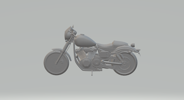 Yamaha bicyclette moulé pression jouets roues chaudes cycle 3d print model - Mito3D