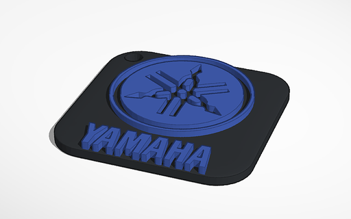 yamaha keychain Jewelry yamaha motorcycles cars engine  3d print model - Mito3D