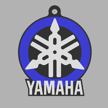 yamaha keychain art motorcycle key ring 3d print model - Mito3D