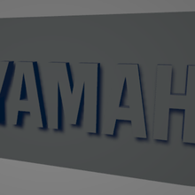 yamaha keychain - motorcycles motorcycle key ring 3d print model - Mito3D