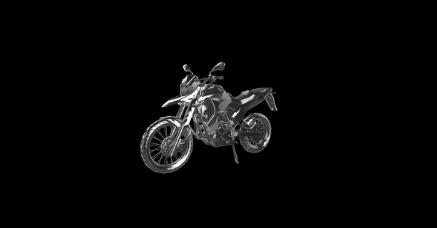 Yamaha Lander 250 moto motocicleta motor bicicleta le la motorrad 3d print model - Mito3D