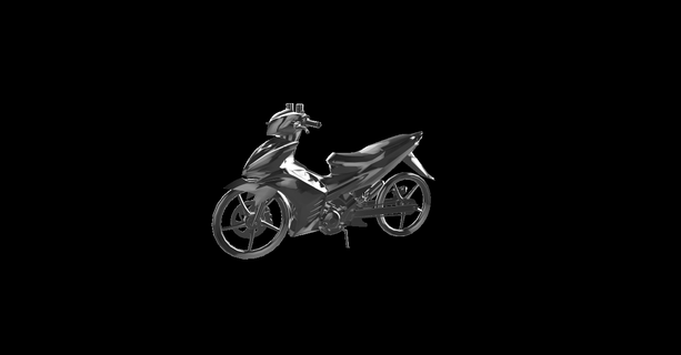 yamaha lc v6 Júpiter mx moto motocicleta motor bicicleta motorrad 3d print model - Mito3D