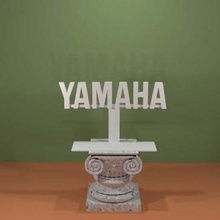 yamaha-logo Kunst logo sign Anzeichen logos 3d print model - Mito3D