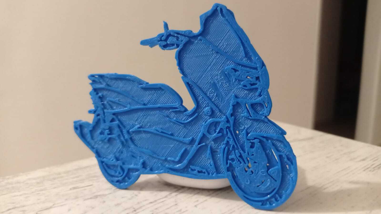 yamaha nmax 1 motociclo arte giocattolo portachiavi 3D print model - Mito3D