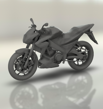 yamaha nvl gp moto motorrad fahrrad motor two wheeled fahrzeug biker sport turbo roadster hubschrauber 3d print model - Mito3D