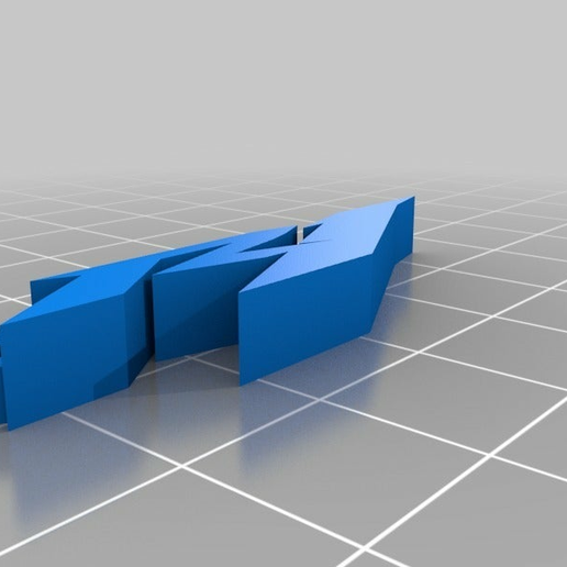 yamaha r1 logo llavero llaveros llaves 3D print model - Mito3D