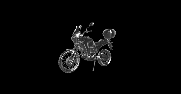 Yamaha behalten 250 moto Motorrad Motor Fahrrad le la motorrad 3d print model - Mito3D