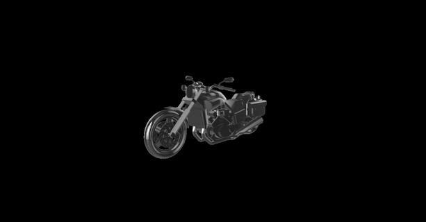 Yamaha v max moto motocicleta motor bicicleta le la motorrad 3d print model - Mito3D