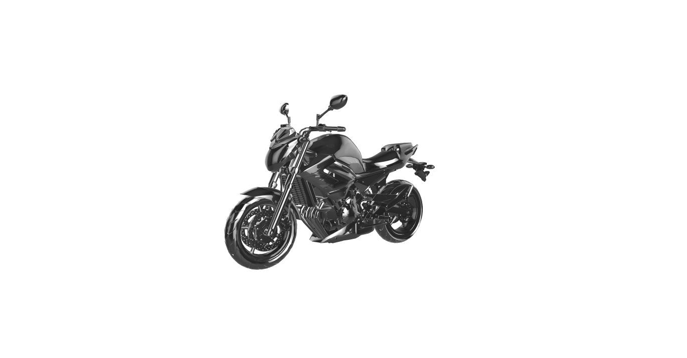 Yamaha xj6 moto Motorrad Motor Fahrrad le la motorrad 3D print model - Mito3D