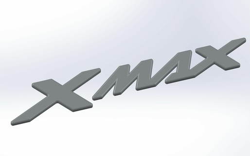Yamaha xmax Text verschiedene 3d print model - Mito3D
