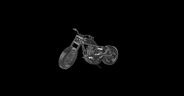 Yamaha xs moto Motorrad Motor Fahrrad le la motorrad 3d print model - Mito3D