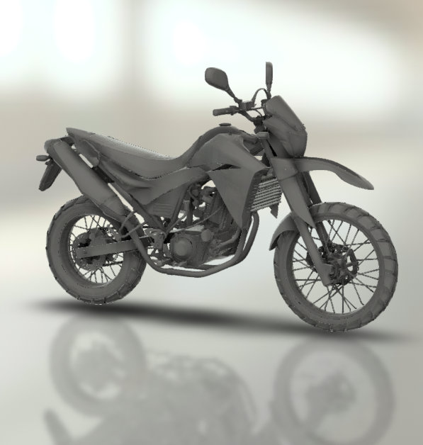 yamaha xt660r xt660 xt moto motorbike motorcycle bike motor bicycle two-wheeled vehicle biker sport turbo roadster chopper 3D print model - Mito3D