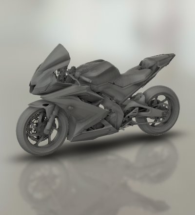 yamaha yzf-r15 v3 r15 moto motorbike motorcycle bike motor bicycle two-wheeled vehicle biker sport turbo roadster chopper 3d print model - Mito3D