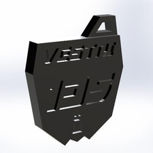 Yamaha yzf clé titulaire soutien gadget porte clés moto motocross autobus 3d print model - Mito3D
