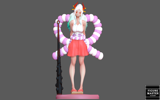yamato one piece girl 3d print luffy 3d print model - Mito3D