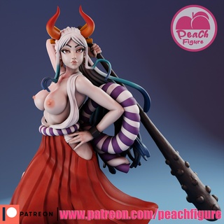 yamato one piece nsfw Game toy gift resin fdm beautful ded girl dragon miniatures minis mini stl free cute 3d print model - Mito3D