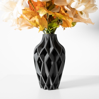 yano vase modern einzigartig zuhause haus dekor getrocknet konserviert blume anordnung stl datei garten innen blumen pflanzen vasen 3d print model - Mito3D