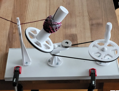 yarn winder octopus 3d print model - Mito3D
