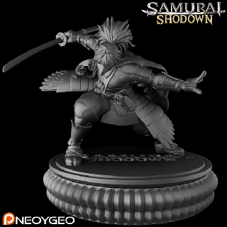 yashamaru kurama - samurai shodown 3d print model - Mito3D