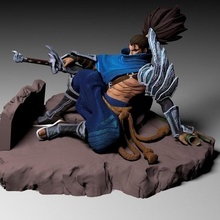 yasuo league legends - collectible game lol wild rift 3d print model - Mito3D