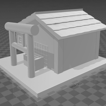 yato templo noragami arquitetura anime brinquedo 3d print model - Mito3D