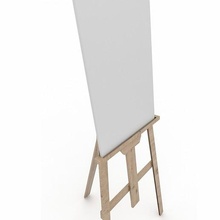 Yazhi dobrando h frame cavalete arquitetura interior tabela cadeira Projeto arte 3d print model - Mito3D