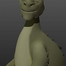 yee sanat dinozor fantezi komik leggit mem yaratıklar 3d print model - Mito3D