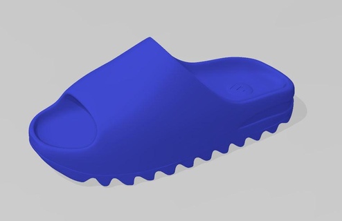 yeezy diapositiva traccia hype kanye ovest Incremento adidas schiuma scarpe ginnastica snkr moda 3d print model - Mito3D