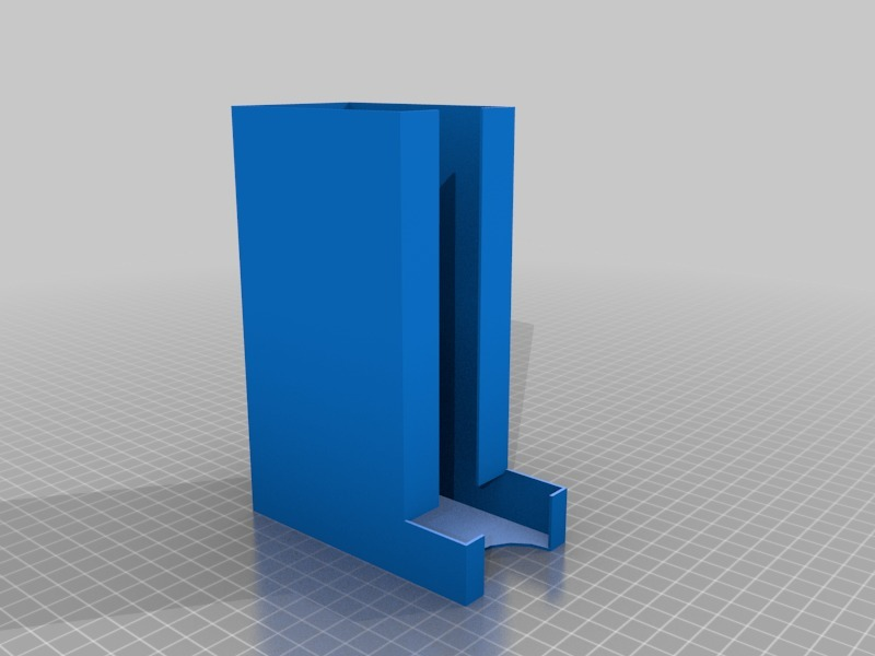 Jaune aa batterie titulaire soutien personnalisé outil titulaires boites boîte conteneurs organisation espace rangement 3D print model - Mito3D