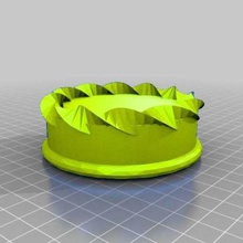 yellow cake home food drink 3d print model - Mito3D