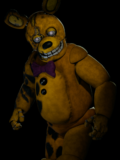 amarillo conejo 3d modelo licuadora arte fnaf 3d print model - Mito3D