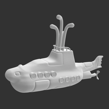 amarelo submarino 3d print model - Mito3D