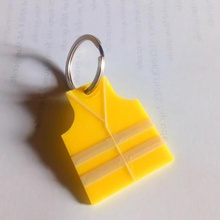 yellow vest various doorway key 3d print model - Mito3D
