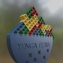 yenga tetris gioco 3d print model - Mito3D