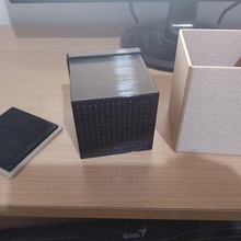 Yerba Dostum pudra kompakt ev 3d print model - Mito3D