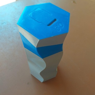 yervero-asucarero-zalero herbal pot jar salt shaker sugar bowl container vessel gadget glass yerbero mill 3d print model - Mito3D
